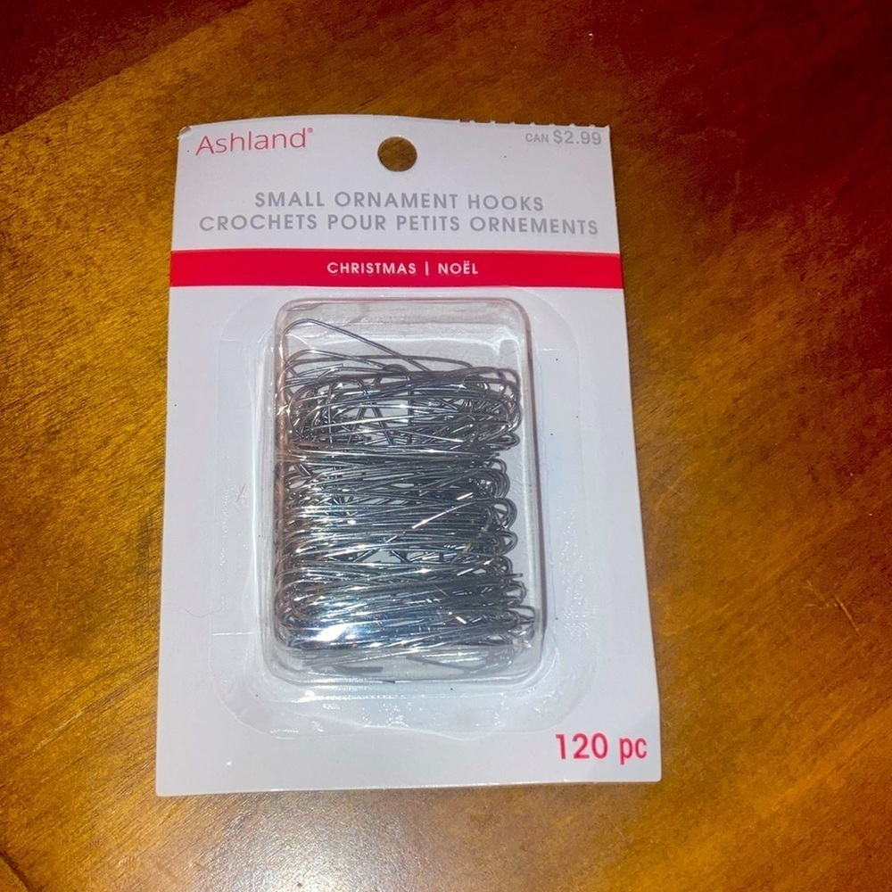 Ashland small ornament hooks Christmas NWT 120 pc